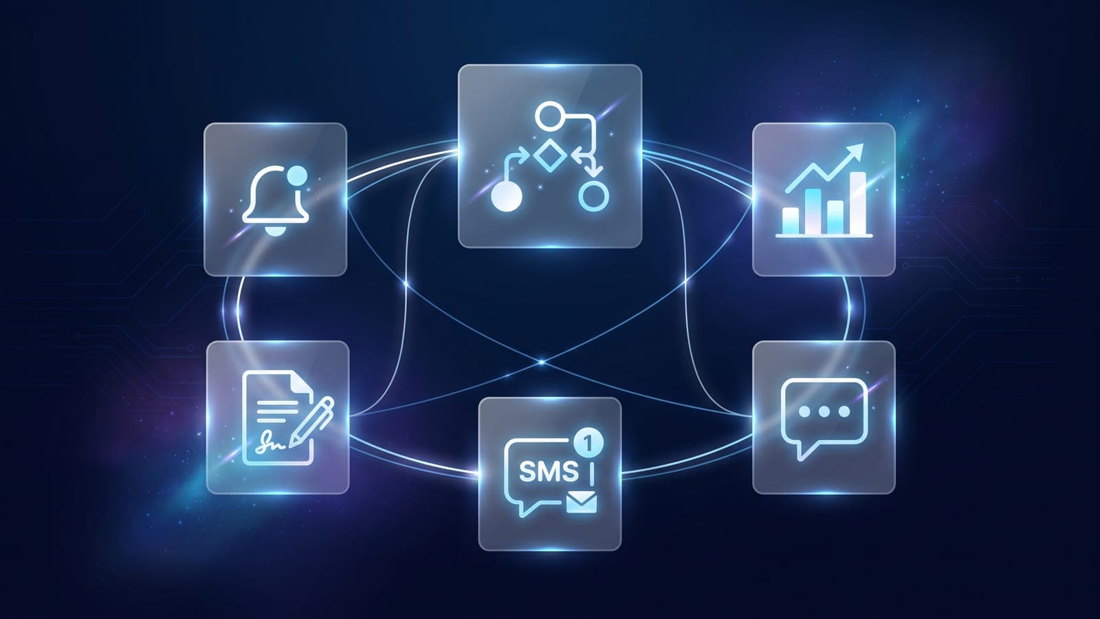 Connected AI tools and automation workflows for small business