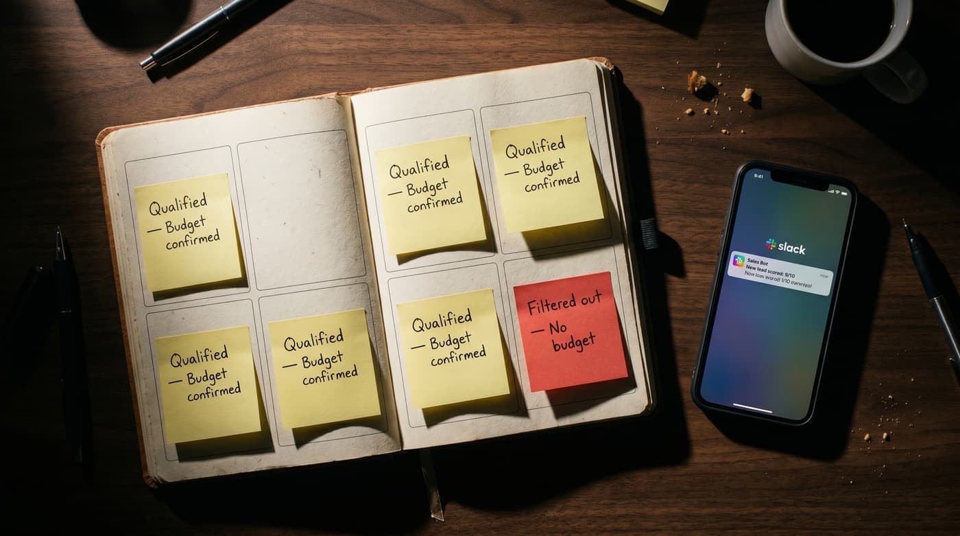 A calendar showing only qualified leads booked for discovery calls